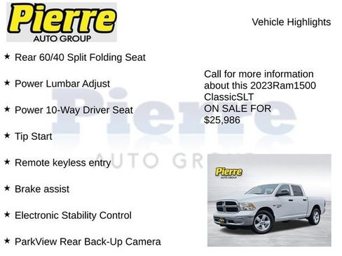 Used 2023 RAM 1500 Classic SLT AWD/4WD image 14