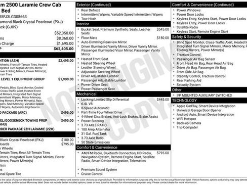 Used 2020 RAM 2500 Laramie w/ Night Edition AWD/4WD image 1