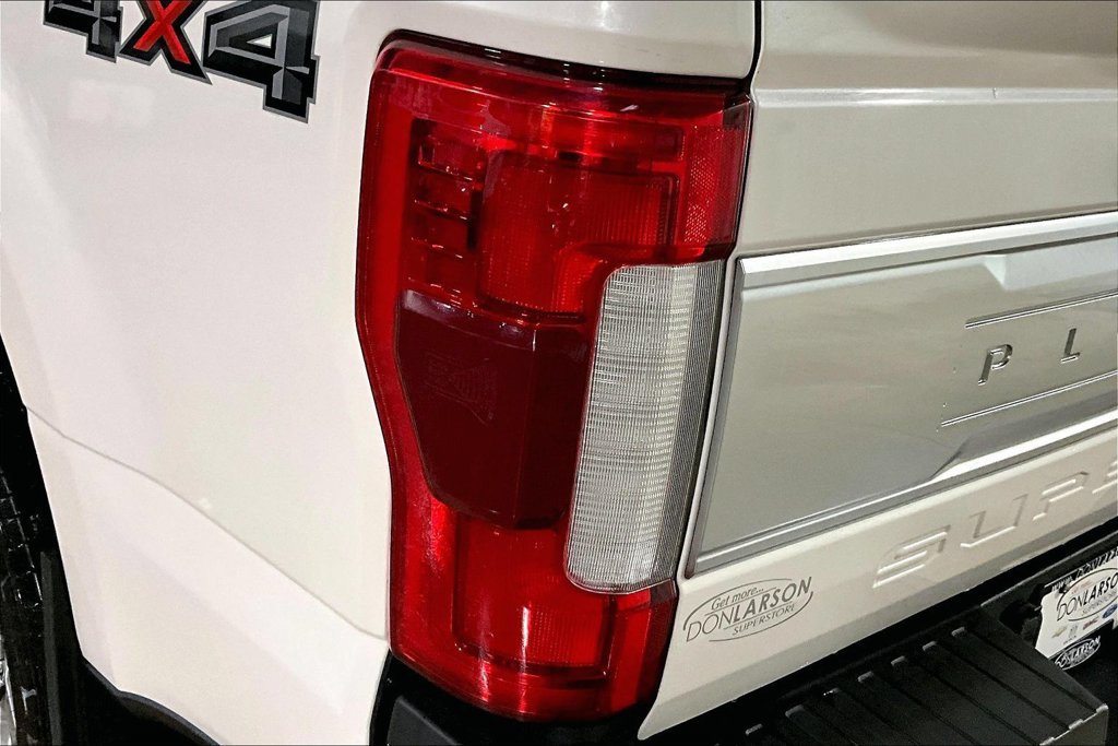 Used 2019 Ford F350 Platinum w/ Snow Plow Prep Package AWD/4WD image 12