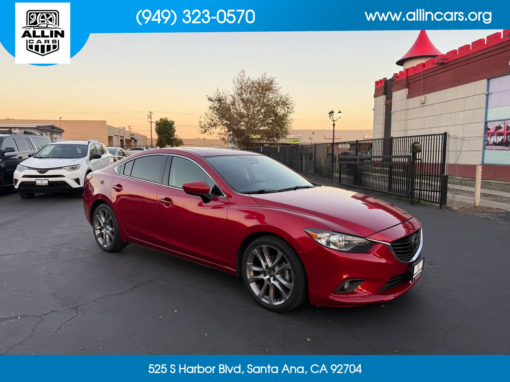 Used 2014 MAZDA MAZDA6 Grand Touring w/ GT Technology Package FWD image 3