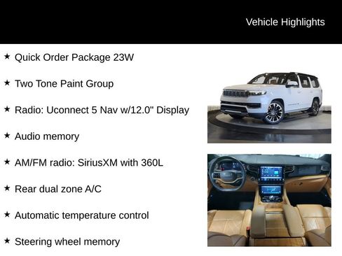Used 2022 Jeep Grand Wagoneer Series III AWD/4WD image 7