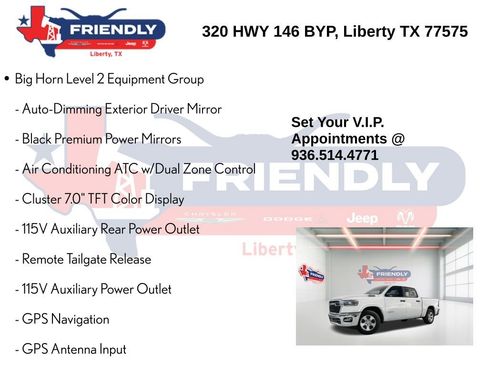 Used 2025 RAM 1500 Big Horn AWD/4WD image 10
