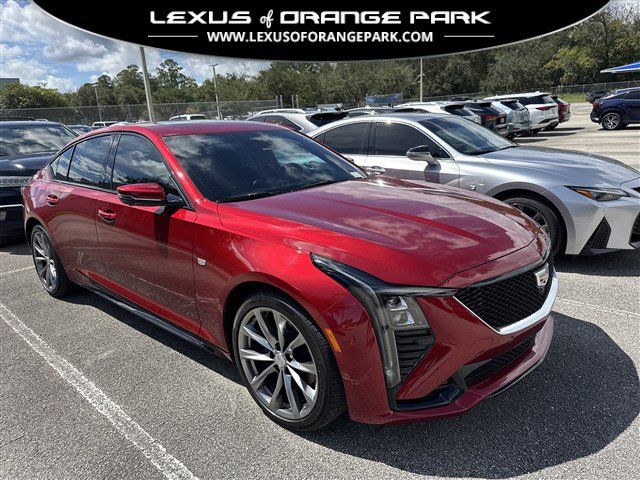 Used 2025 Cadillac CT5 Sport w/ Technology Package RWD image 1