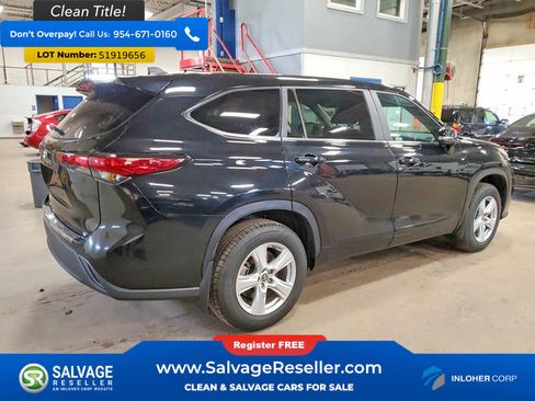 Used 2023 Toyota Highlander LE w/ Protection Package #3 (TMS) FWD image 4