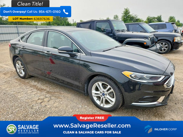 Used 2018 Ford Fusion SE w/ Fusion SE Technology Package FWD image 5