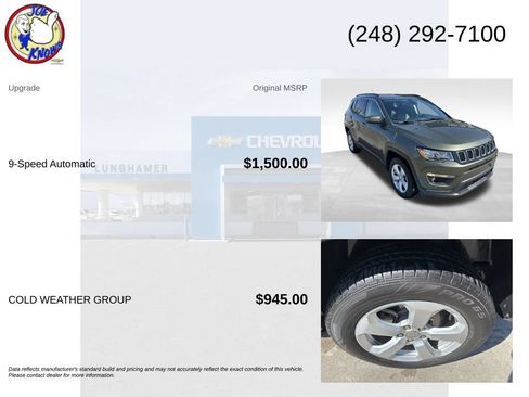 Used 2019 Jeep Compass Latitude w/ Cold Weather Group AWD/4WD image 5