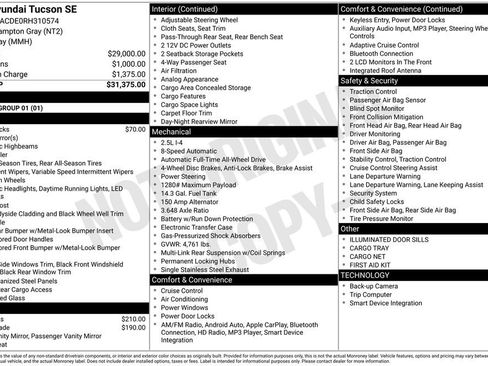 Used 2024 Hyundai Tucson SE image 17