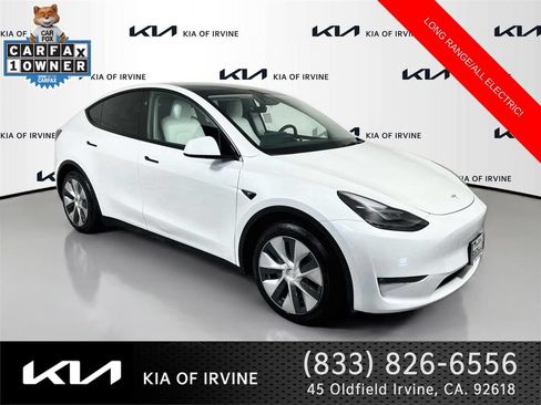 Used 2024 Tesla Model Y Long Range AWD/4WD image 1