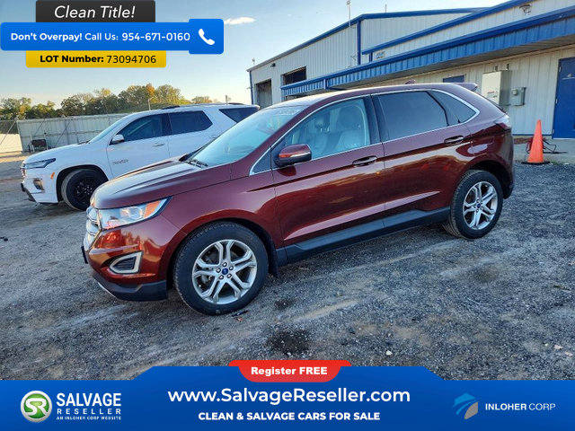 Used 2015 Ford Edge Titanium w/ Technology Package FWD image 1
