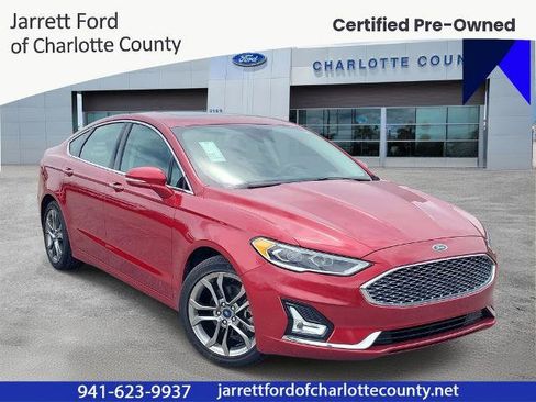 Certified 2020 Ford Fusion Titanium FWD image 1