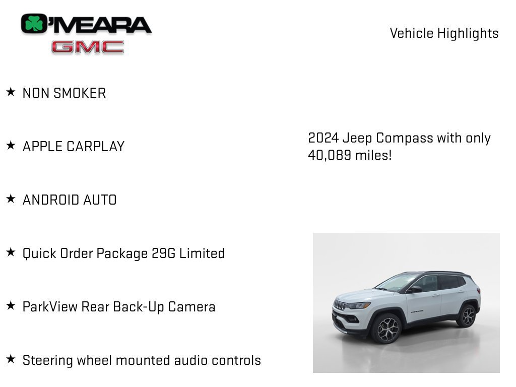 Used 2024 Jeep Compass Limited AWD/4WD image 7