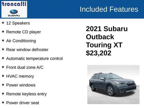 Used 2021 Subaru Outback Touring XT image 4