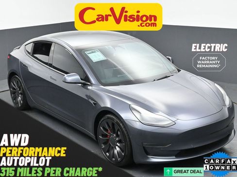Used 2022 Tesla Model 3 Performance image 1