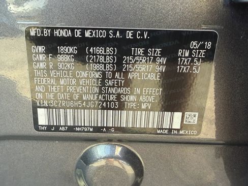 Used 2018 Honda HR-V EX image 56