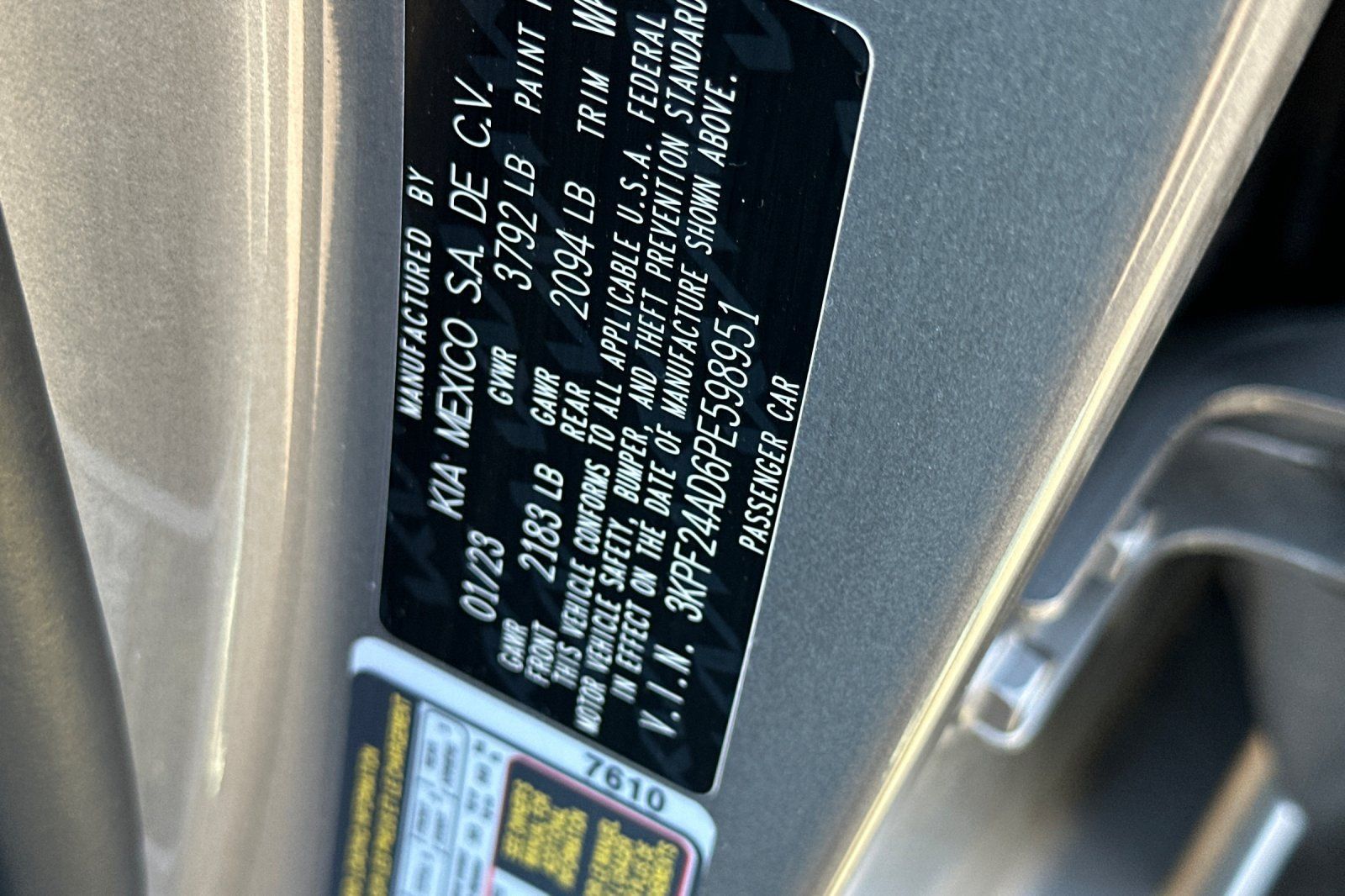 Used 2023 Kia Forte LXS FWD image 27