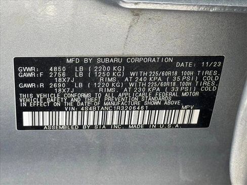 Used 2024 Subaru Outback Limited AWD/4WD image 16