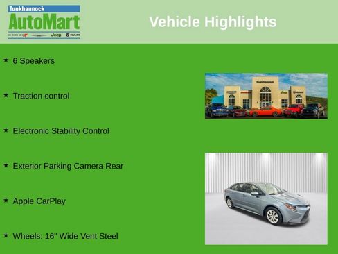 Used 2020 Toyota Corolla LE w/ Body Protection Package FWD image 6
