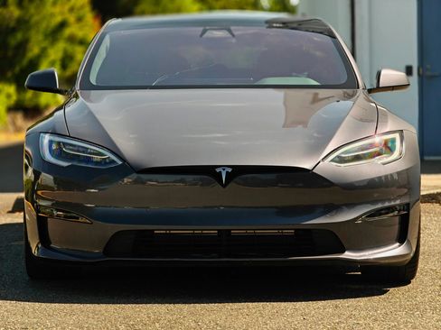 Used 2021 Tesla Model S Plaid AWD/4WD image 3