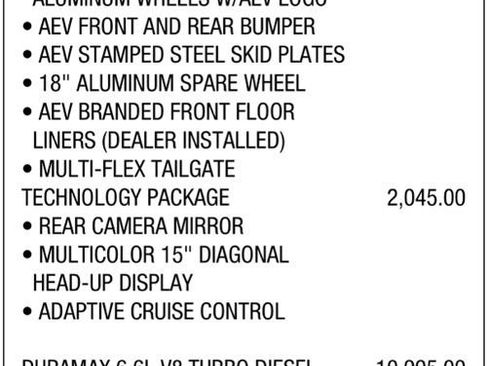 Used 2024 Chevrolet Silverado 2500 ZR2 w/ ZR2 Bison Edition AWD/4WD image 6