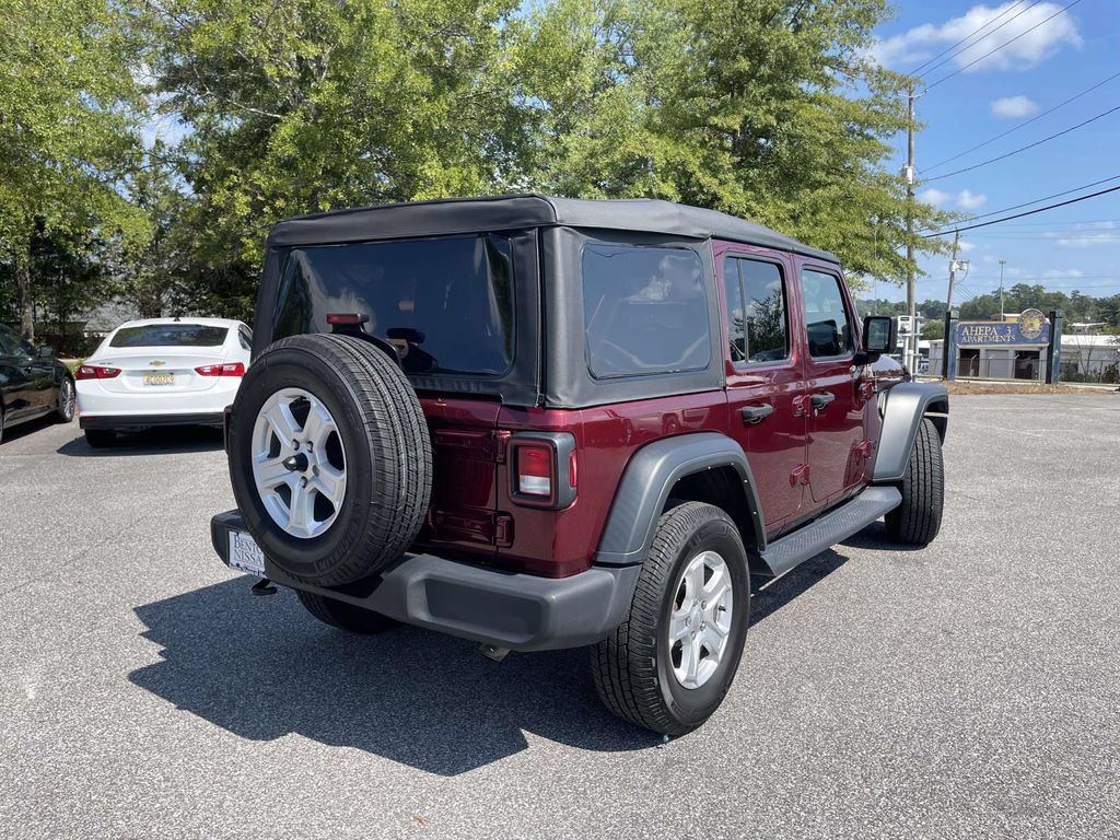 Used 2021 Jeep Wrangler Unlimited Sport AWD/4WD image 3