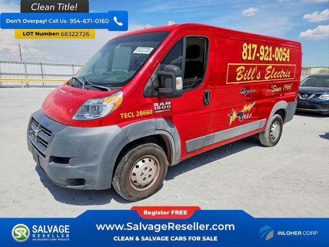 Used 2017 RAM ProMaster 1500 w/ Mopar Trailer Tow Group FWD image 1