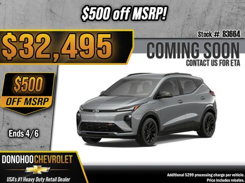 New 2027 Chevrolet Bolt RS image 1