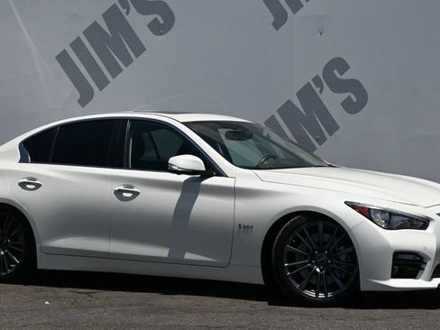 Used 2016 INFINITI Q50 Red Sport 400 RWD image 3