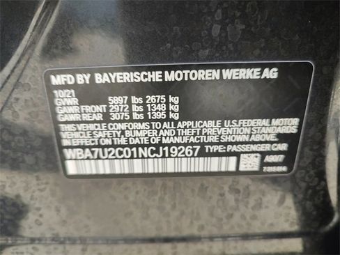 Used 2022 BMW 750i xDrive 750i xDrive image 37