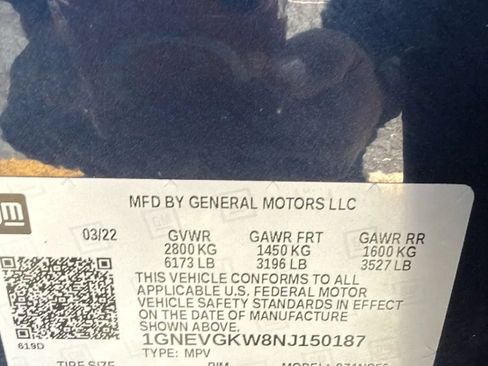 Used 2022 Chevrolet Traverse LT AWD/4WD image 33