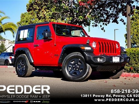 Certified 2022 Jeep Wrangler Sport image 1