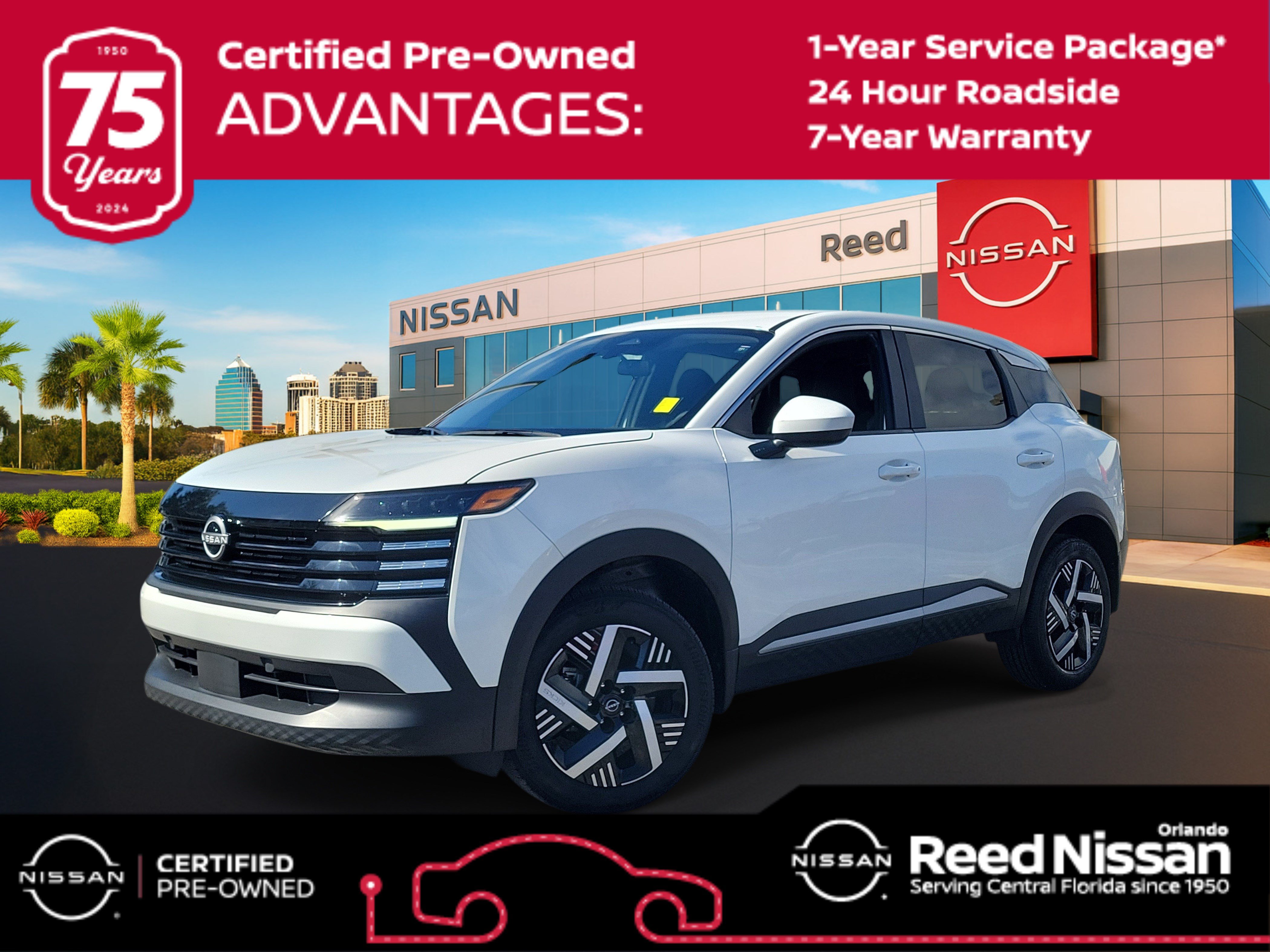 Certified 2025 Nissan Kicks SV FWD image 1