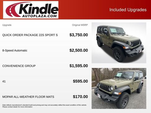 New 2026 Jeep Wrangler Sport AWD/4WD image 5