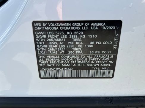 Used 2024 Volkswagen Atlas Cross Sport SEL Premium R-Line AWD/4WD image 22