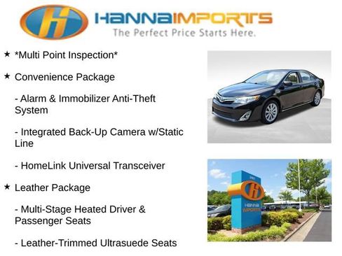 Used 2012 Toyota Camry XLE w/ Leather Pkg FWD image 8