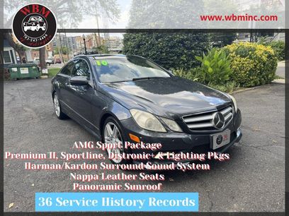 Used 2010 Mercedes-Benz E 550 Coupe