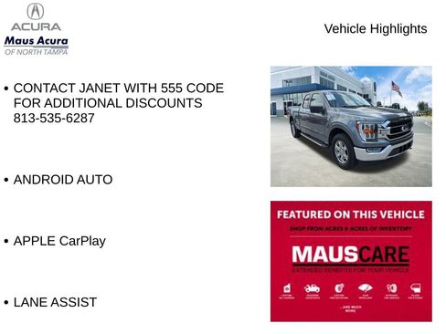Used 2022 Ford F150 XLT w/ Equipment Group 302A High AWD/4WD image 8