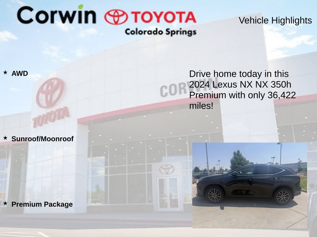 Used 2024 Lexus NX 350h AWD image 7