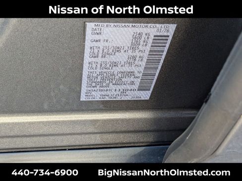 New 2026 Nissan Murano SV AWD/4WD image 21