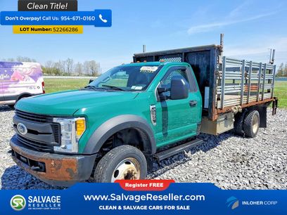 Used 2017 Ford F550 2WD Regular Cab Super Duty
