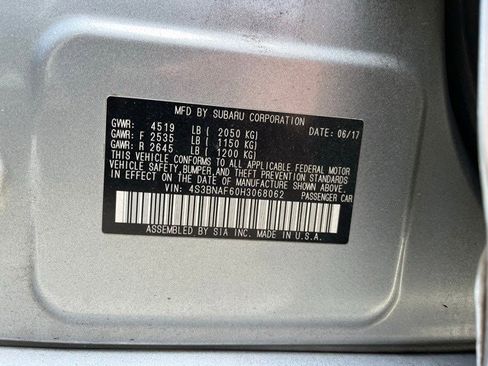 Used 2017 Subaru Legacy 2.5i Premium image 18