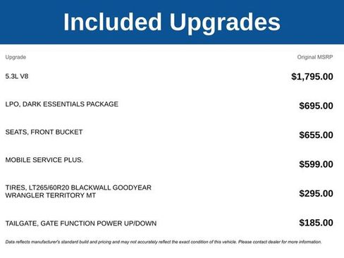 New 2026 Chevrolet Silverado 1500 LT Trail Boss w/ LPO, Dark Essentials Package image 4