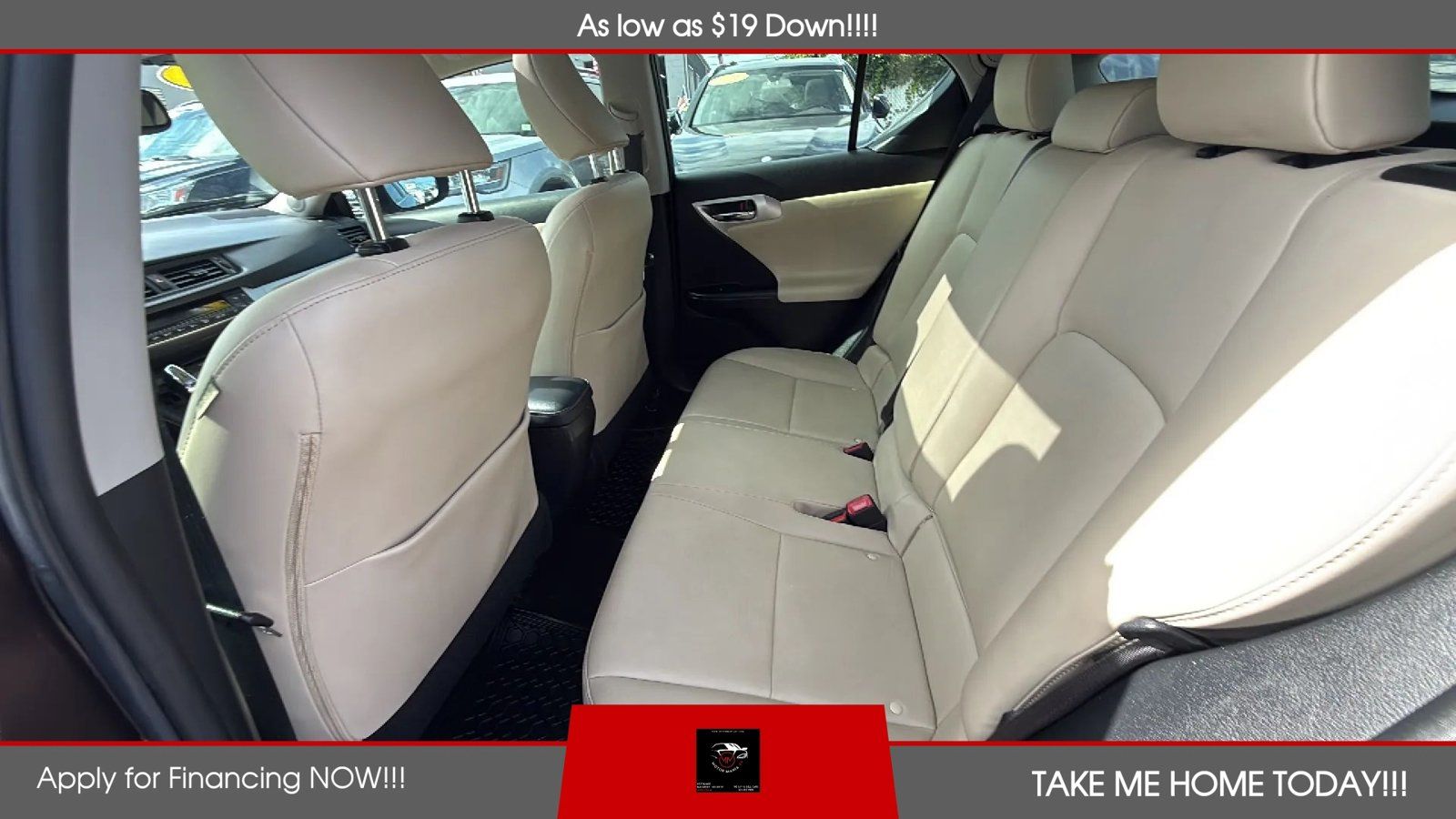 Used 2013 Lexus CT 200h w/ Premium Pkg w/Backup Camera FWD image 13