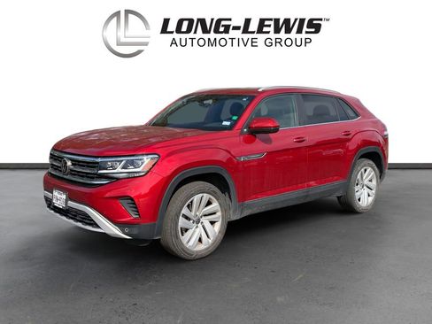 Certified 2021 Volkswagen Atlas Cross Sport SE w/ Panoramic Sunroof Package FWD image 1