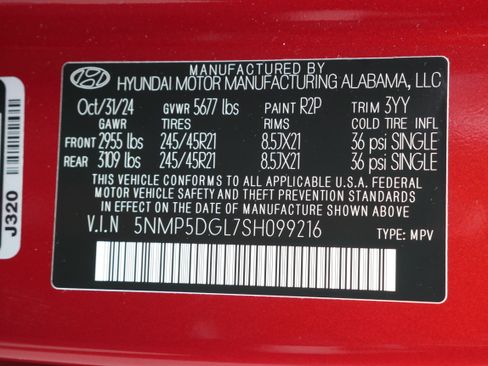 Used 2025 Hyundai Santa Fe Calligraphy image 30