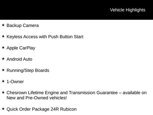 Used 2026 Jeep Wrangler Unlimited Rubicon AWD/4WD image 16