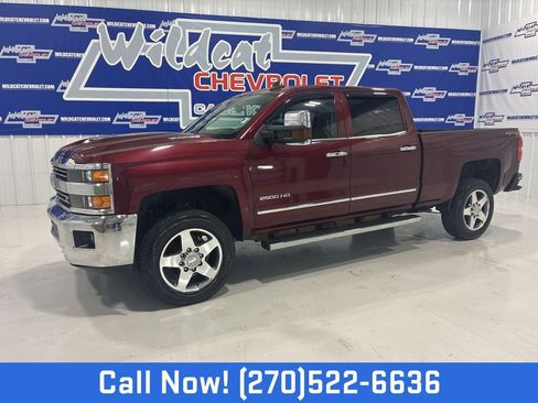 Used 2017 Chevrolet Silverado 2500 LTZ w/ Duramax Plus Package AWD/4WD image 1