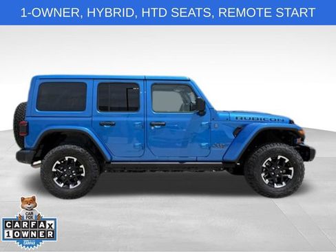 Used 2025 Jeep Wrangler Unlimited Rubicon 4xe AWD/4WD image 3