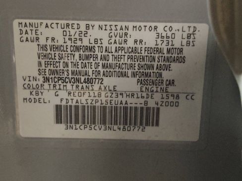 Used 2022 Nissan Kicks SV FWD image 33
