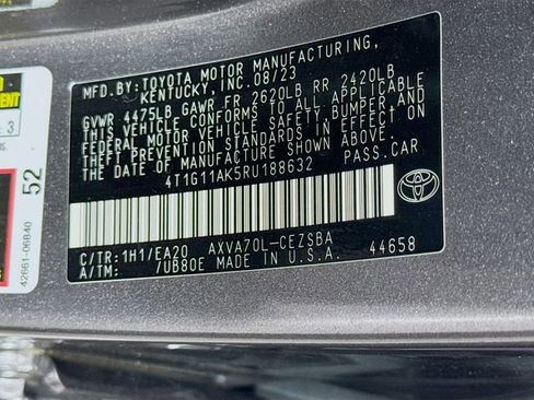 Certified 2024 Toyota Camry SE image 29
