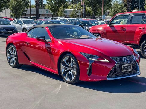 Certified 2021 Lexus LC 500 Convertible w/ Touring Package RWD image 6